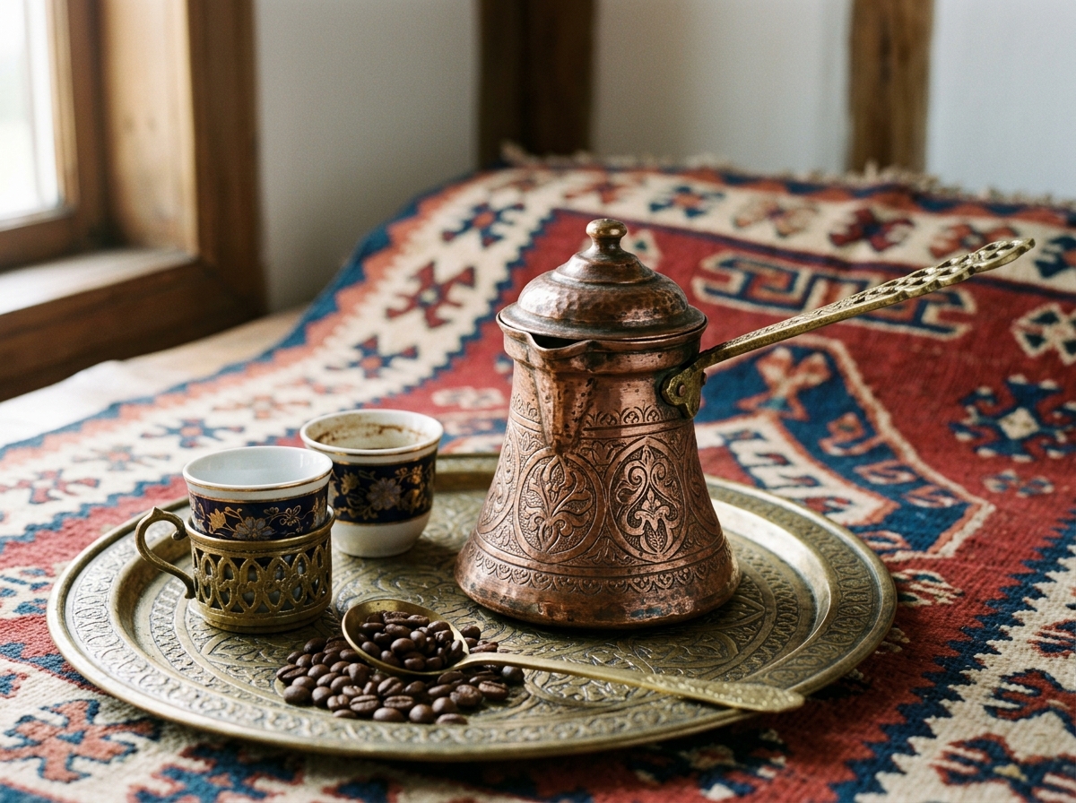 Bakarni ibrik iz Kruševa: Ritual ispijanja kafe i kultura sofre